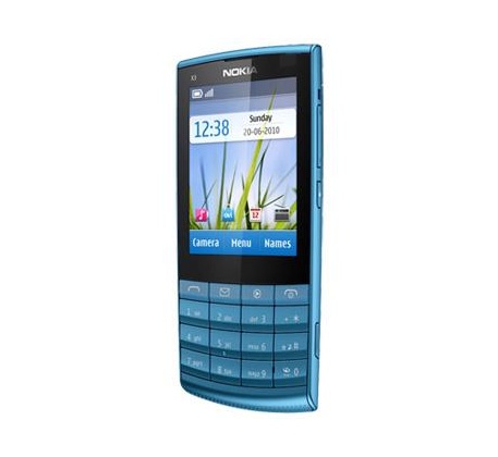 Nokia X3-02 Petrol Blue фото 3